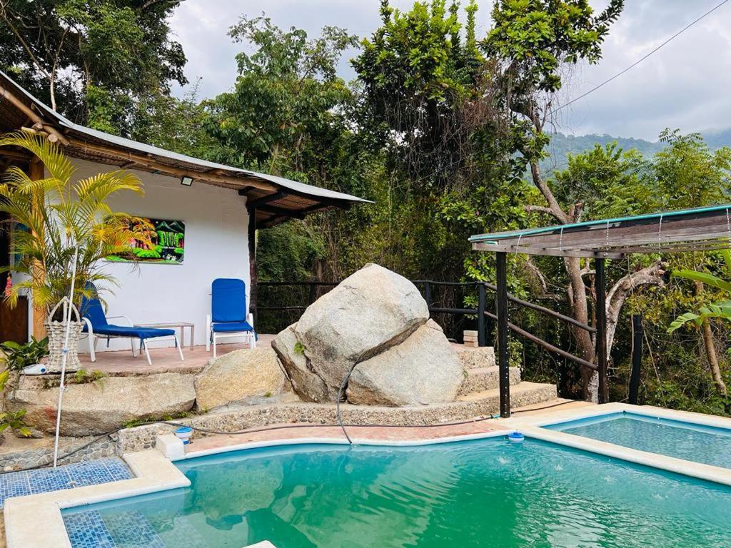 Minca Cabana La Roca Santa Marta  Kültér fotó